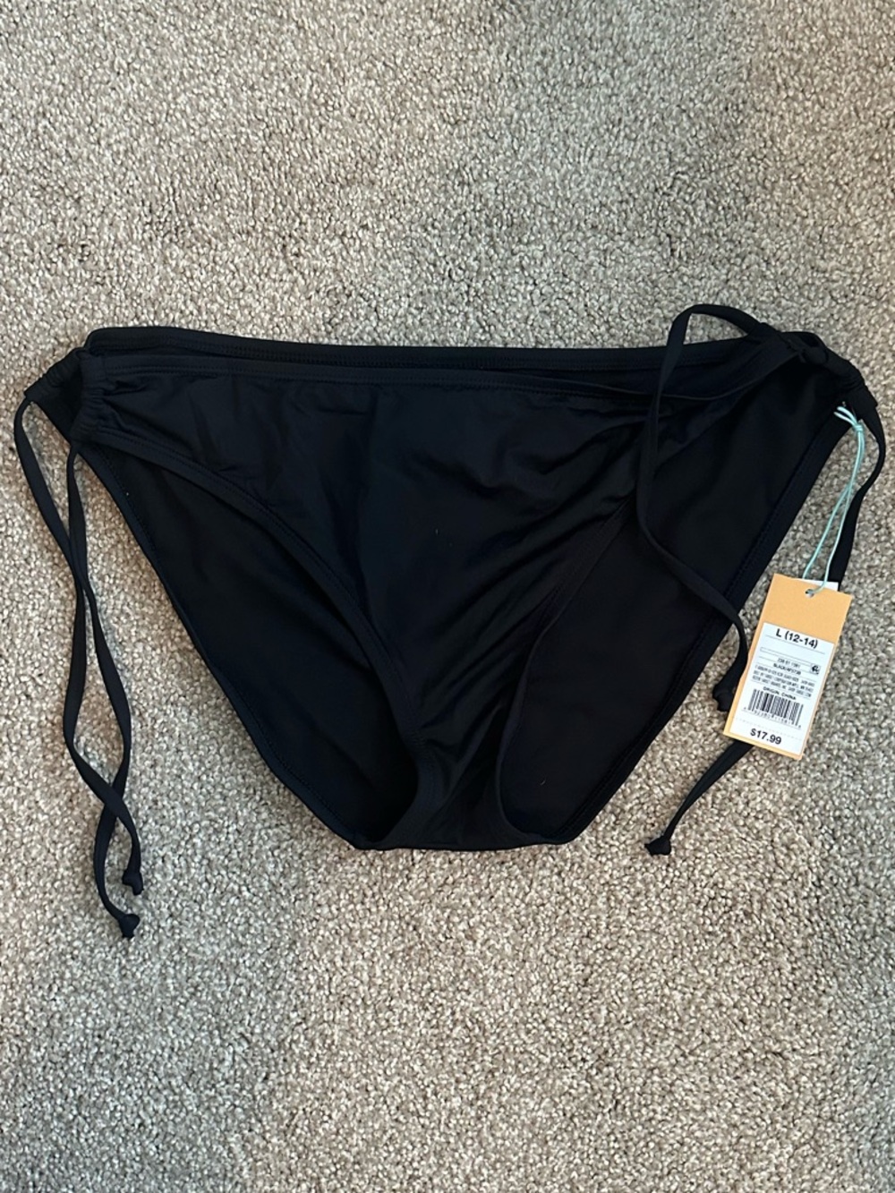 Target Black Tie-Side Bikini Bottoms